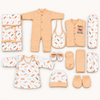 Hello Mama 12-Piece Newborn Layette Gift Set – 100% Pure Soft Cotton (0–3 Months)